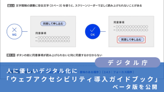 デジタル庁ウェブアクセシビリティ